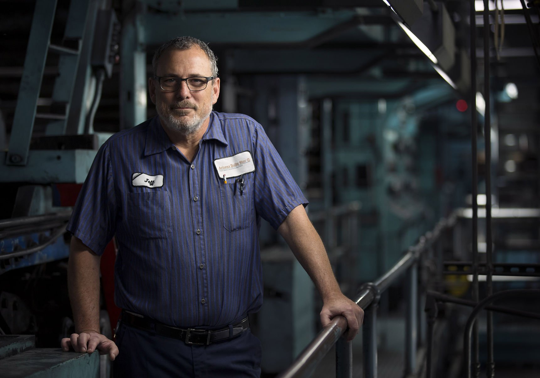 Arizona Daily Star press, packaging, transportation employees